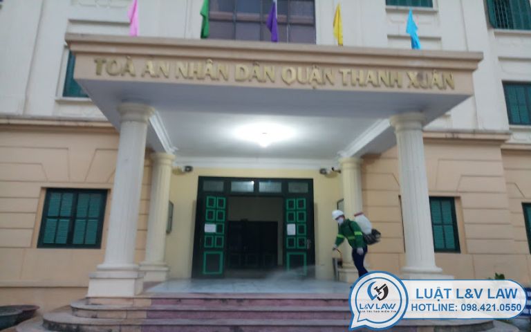 Mẫu đơn ly hôn thuận tình mới nhất của tòa án Quận Thanh Xuân, Thành phố Hà Nội