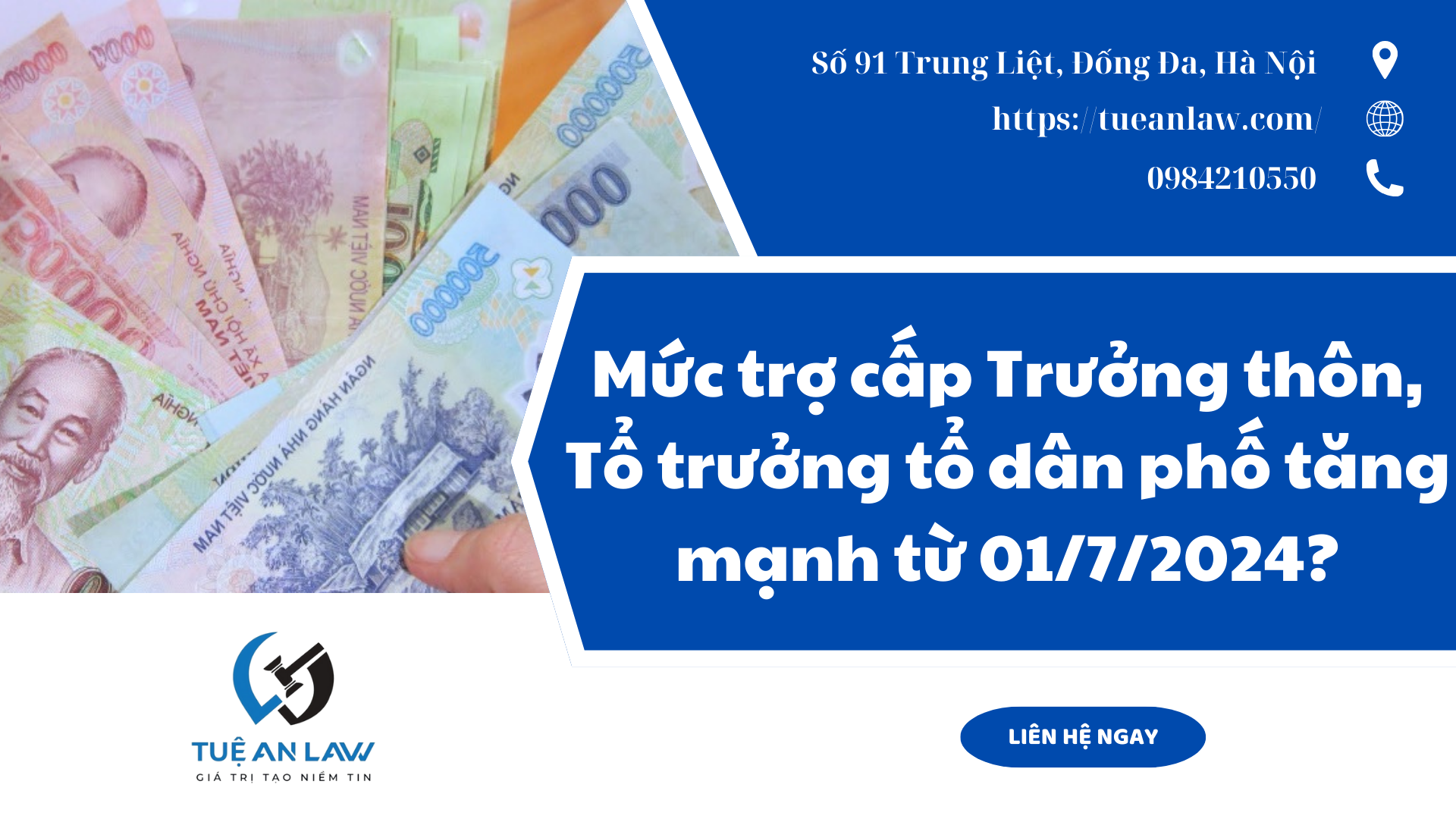 Mức trợ cấp Trưởng thôn, Tổ trưởng tổ dân phố tăng mạnh từ 01/7/2024?