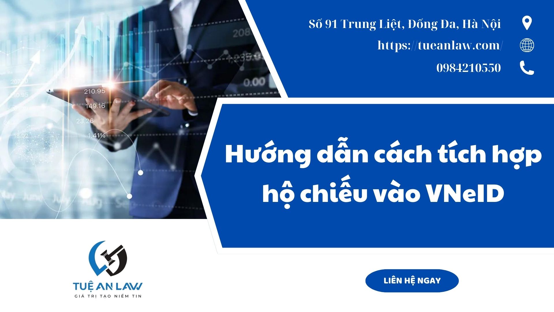 Hướng dẫn cách tích hợp hộ chiếu vào VNeID