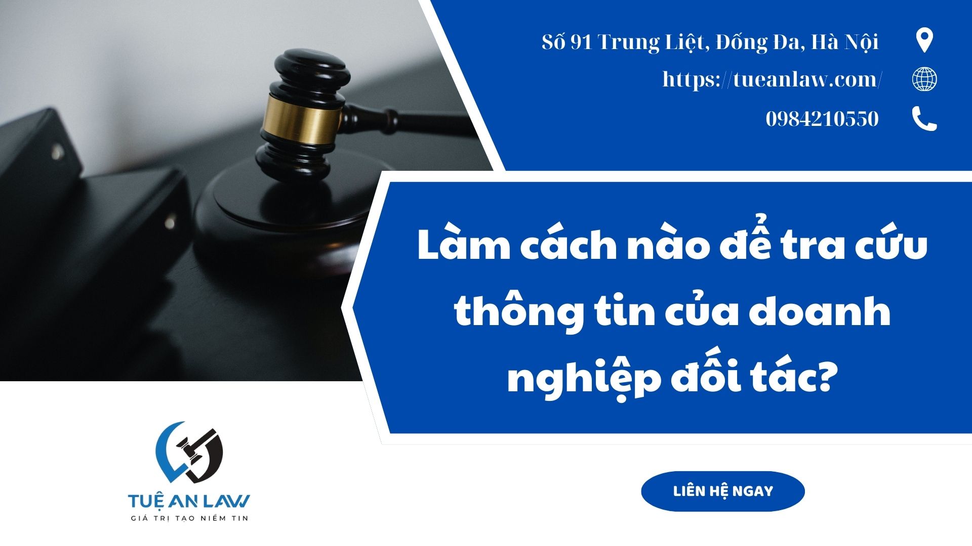 Làm cách nào để tra cứu thông tin của doanh nghiệp đối tác?