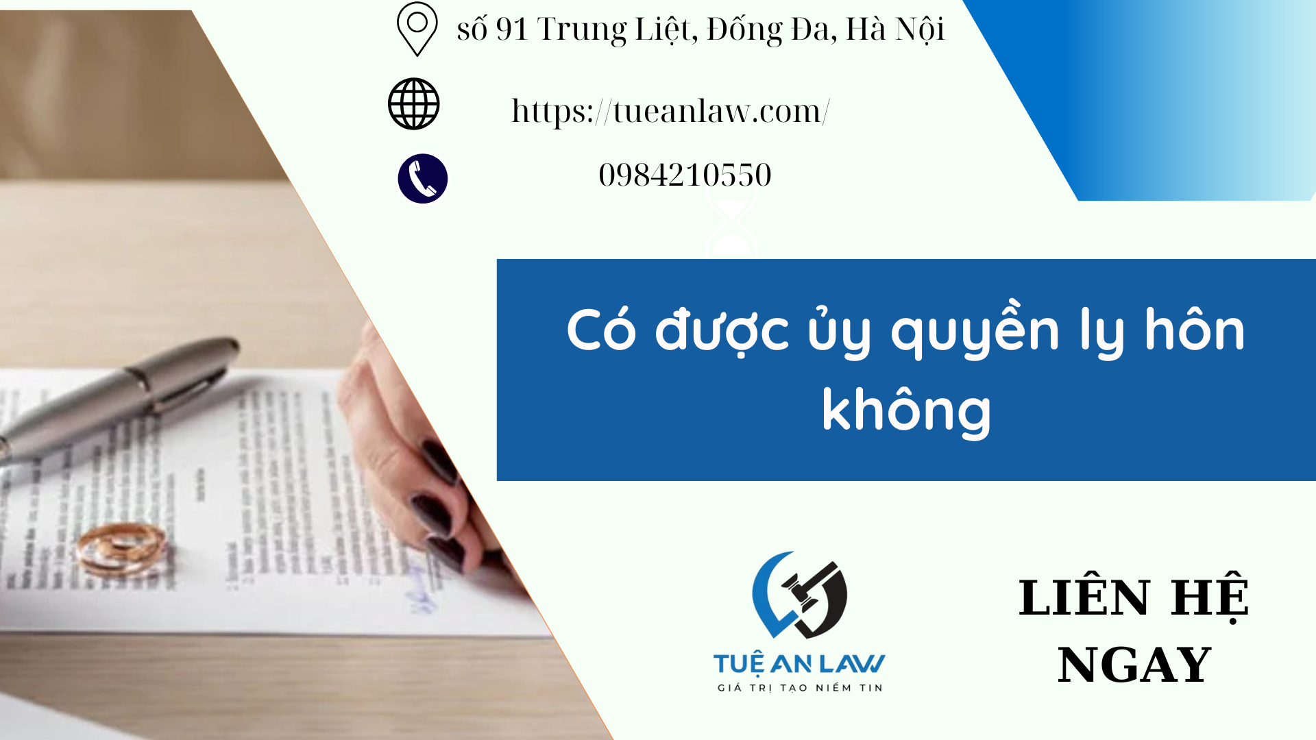 Có được ủy quyền ly hôn không