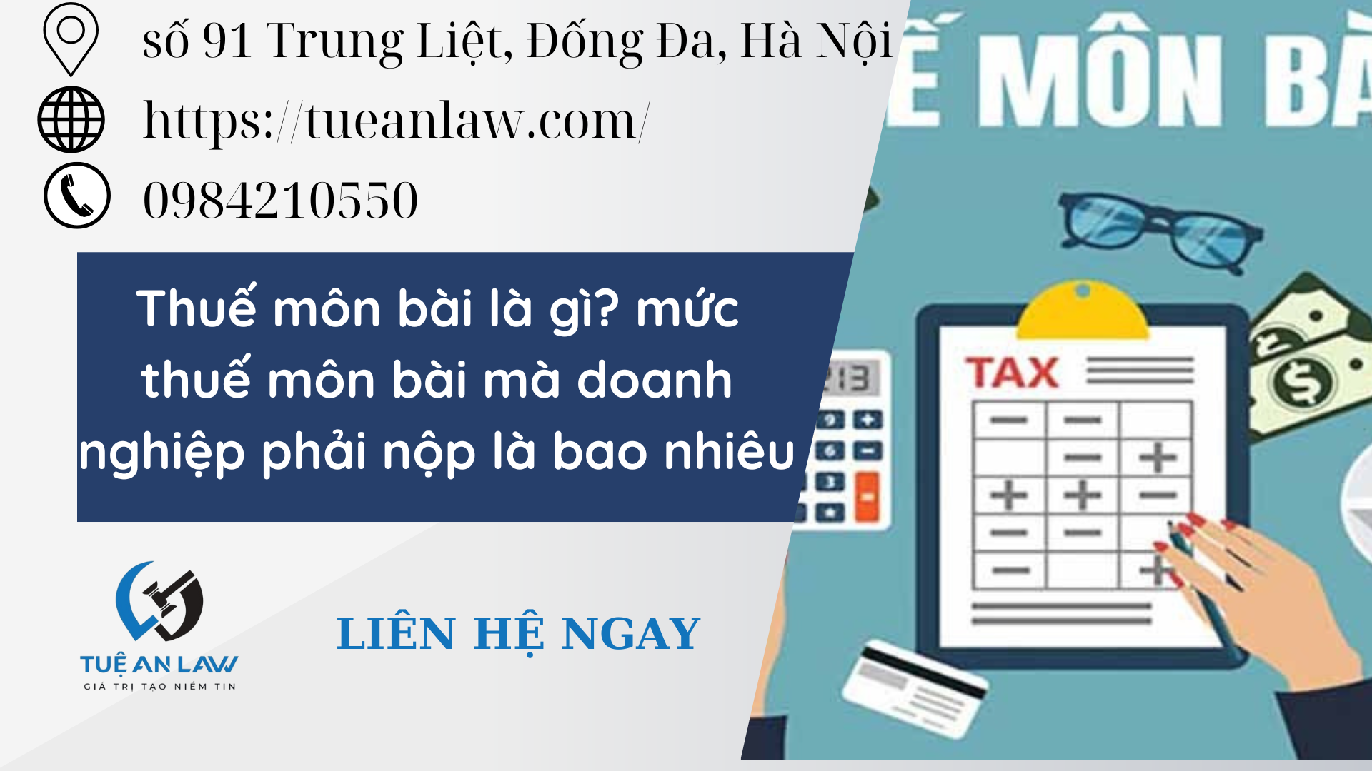 Thuế môn bài là gì?