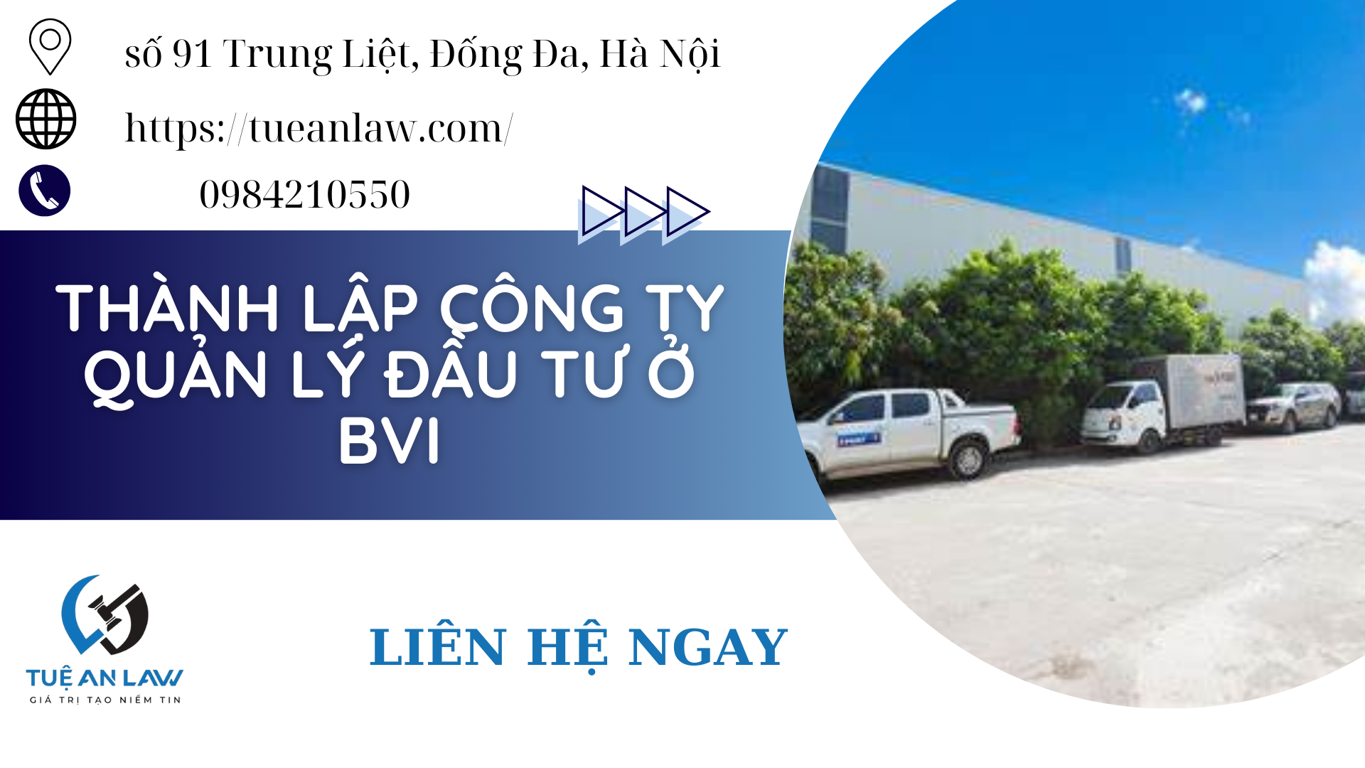 Thành lập công ty quản lý đầu tư ở BVI