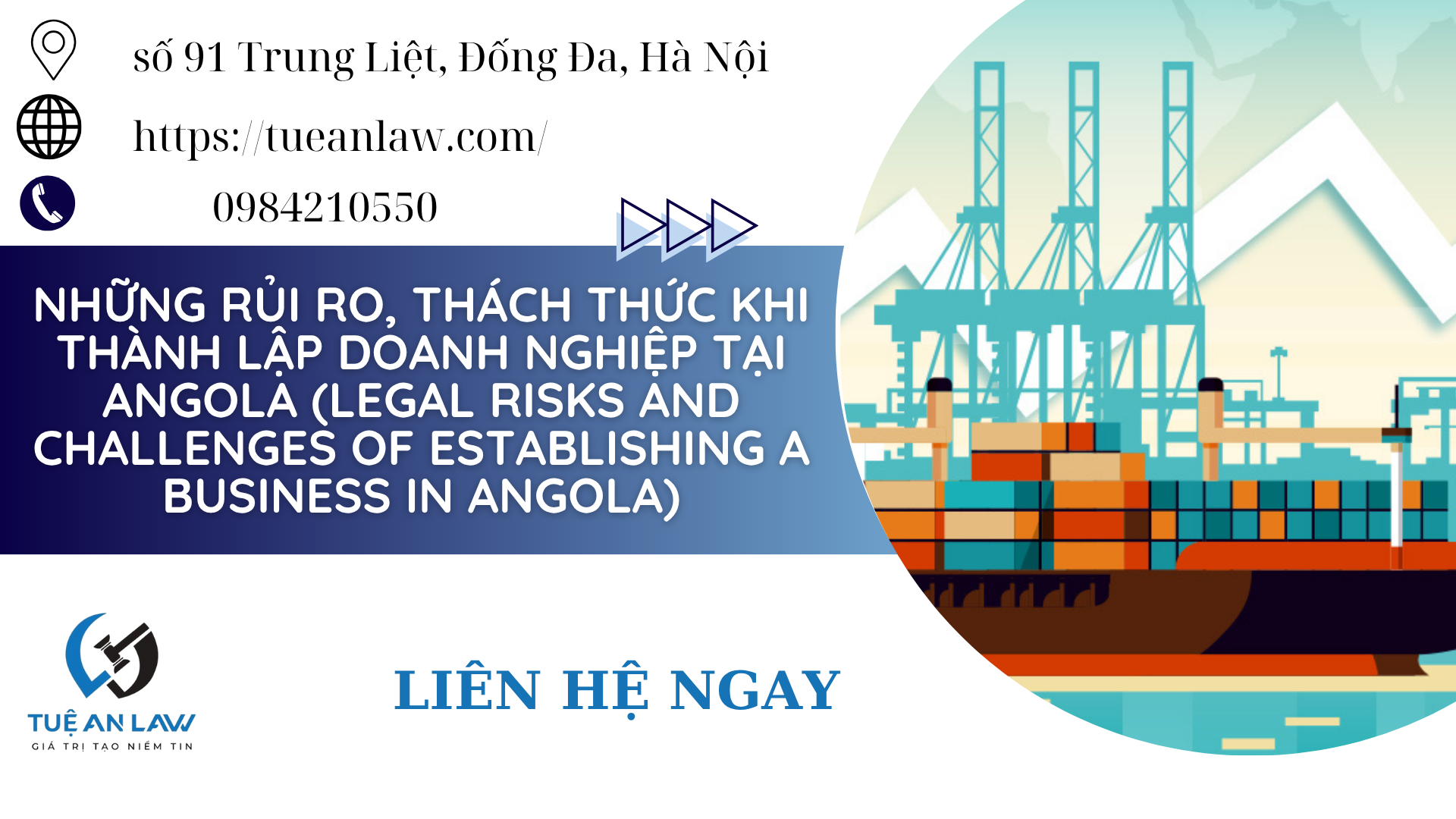 Những rủi ro, thách thức khi thành lập doanh nghiệp tại Angola (Legal Risks and Challenges of Establishing a Business in Angola)