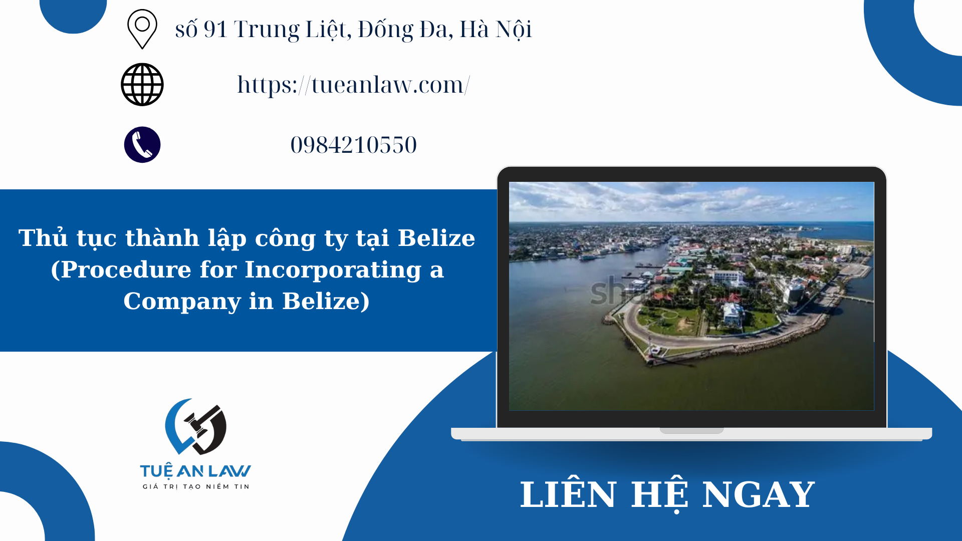 Thủ tục thành lập công ty tại Belize (Procedure for Incorporating a Company in Belize)