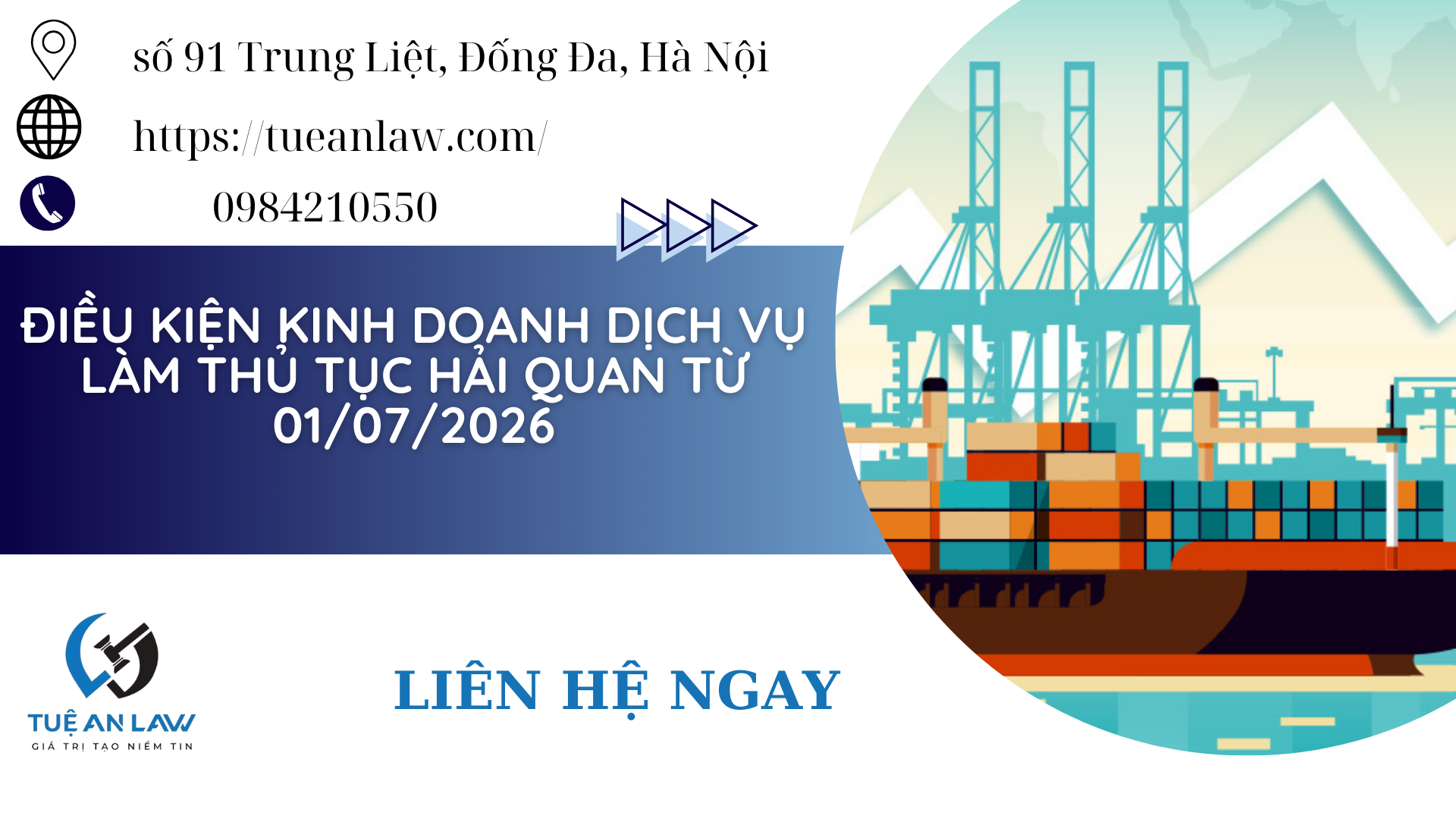 Điều kiện kinh doanh dịch vụ làm thủ tục hải quan từ 01/07/2026