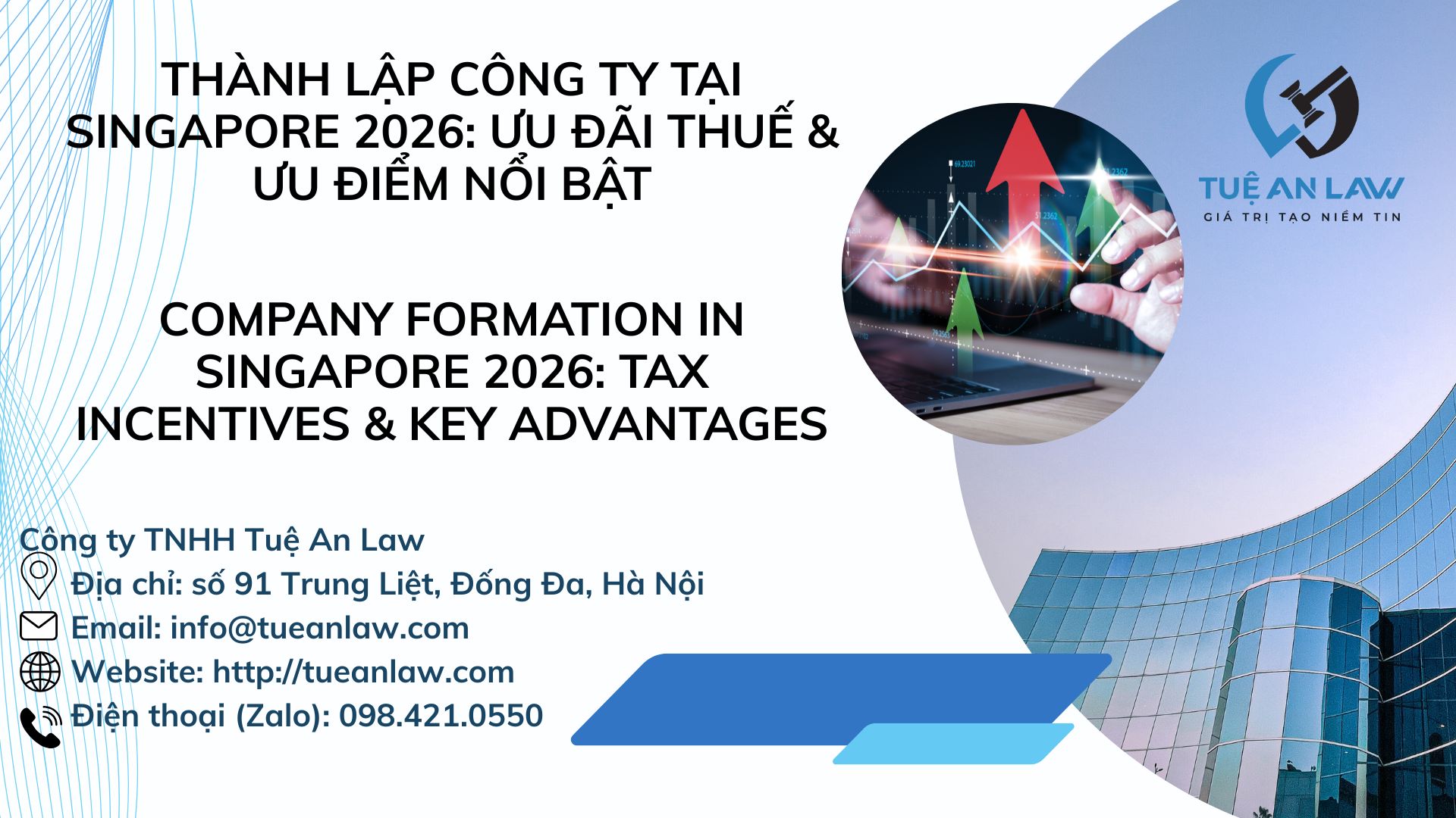 Thành Lập Công Ty Tại Singapore 2026: Ưu Đãi Thuế & Ưu Điểm Nổi Bật