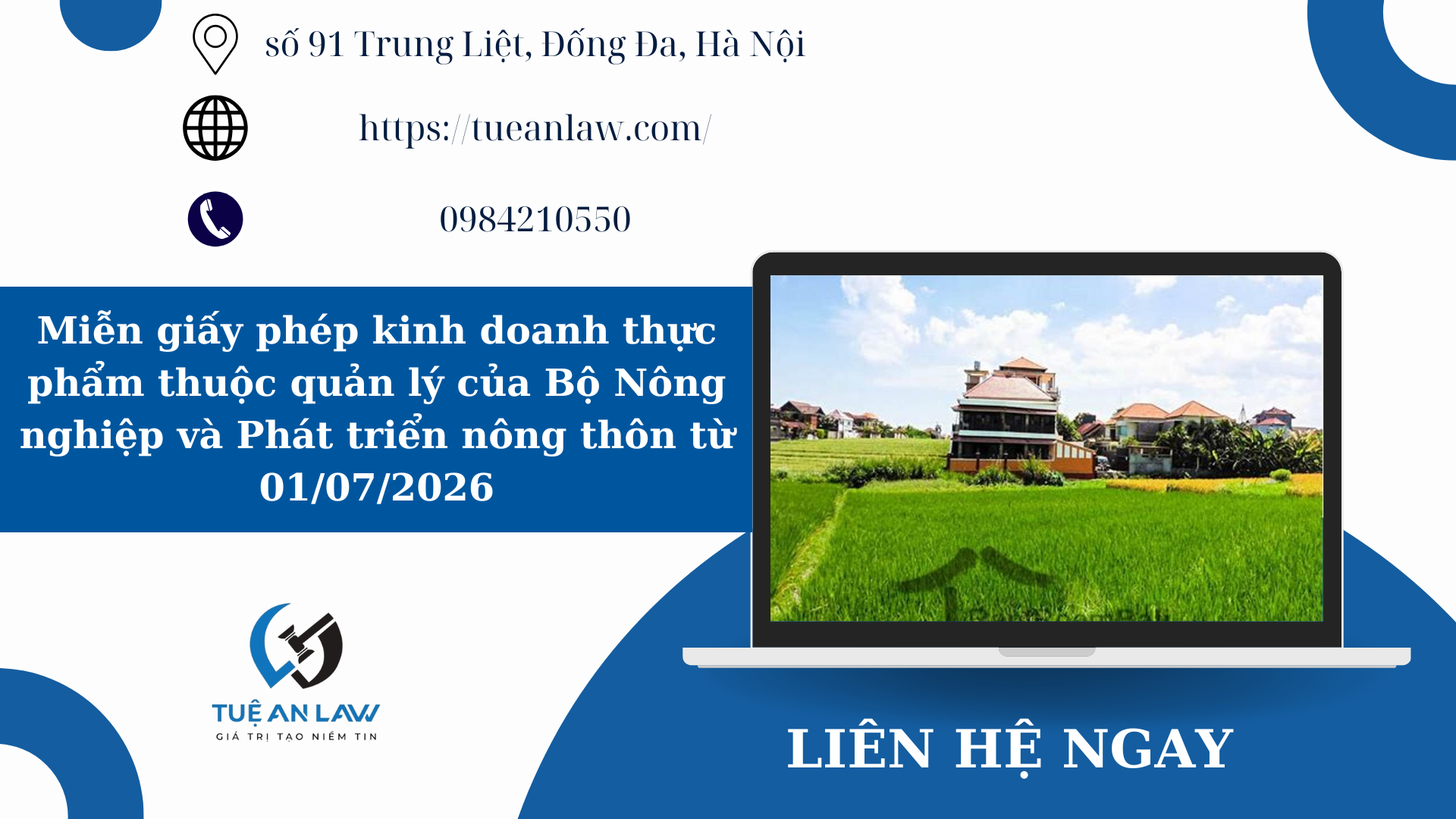 Miễn giấy phép kinh doanh thực phẩm thuộc quản lý của Bộ Nông nghiệp và Phát triển nông thôn từ 01/07/2026